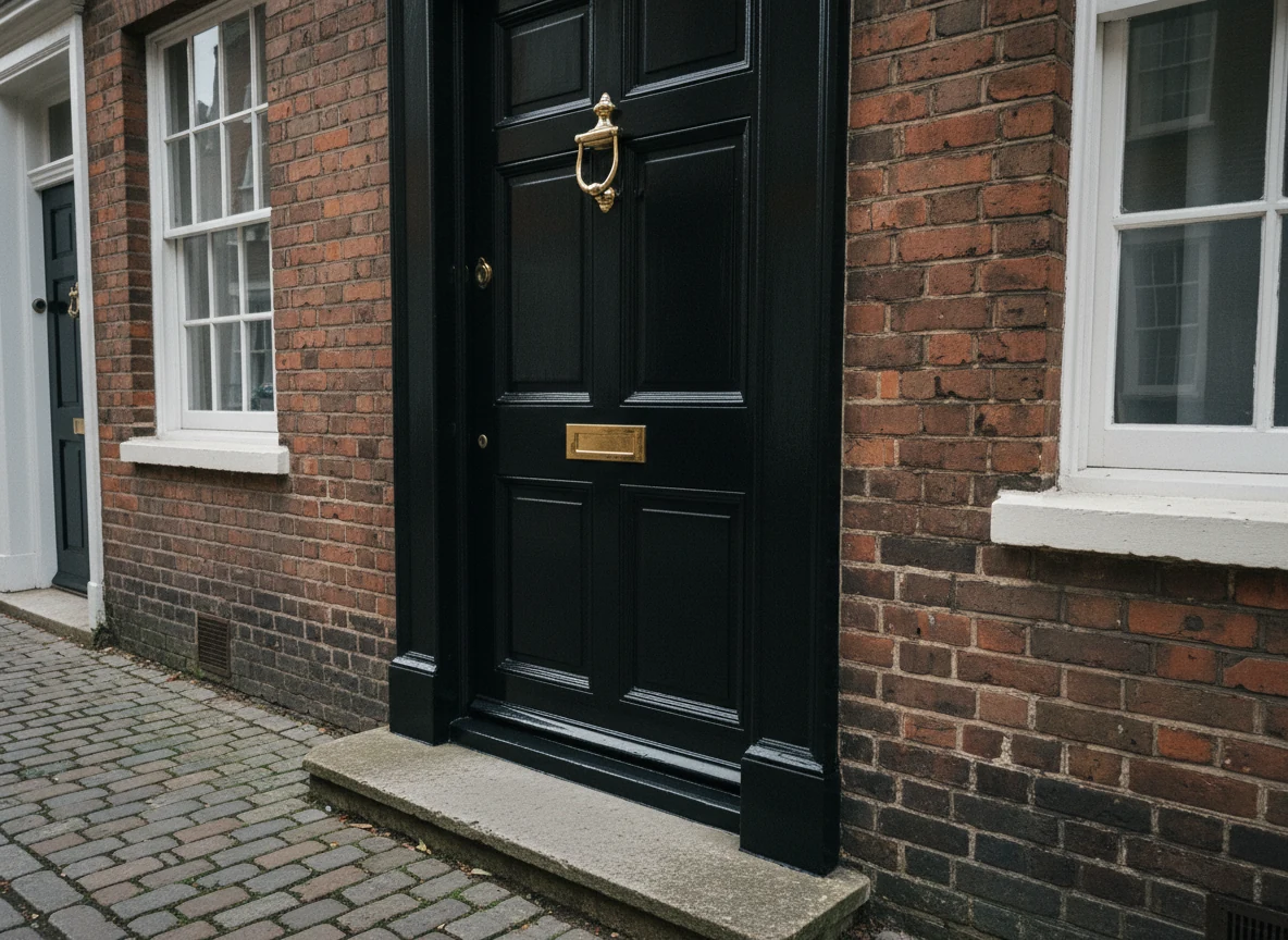 Front door painting cost detail in Henley-on-Thames by Henley-on-Thames Decorators