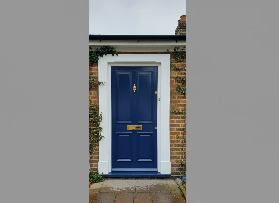 Henley-on-Thames Decorators preparing a period front door