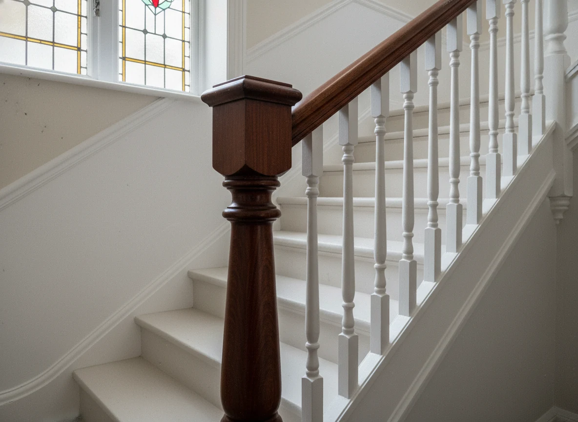 Staircase spindle restoration in Henley-on-Thames by Henley-on-Thames Decorators